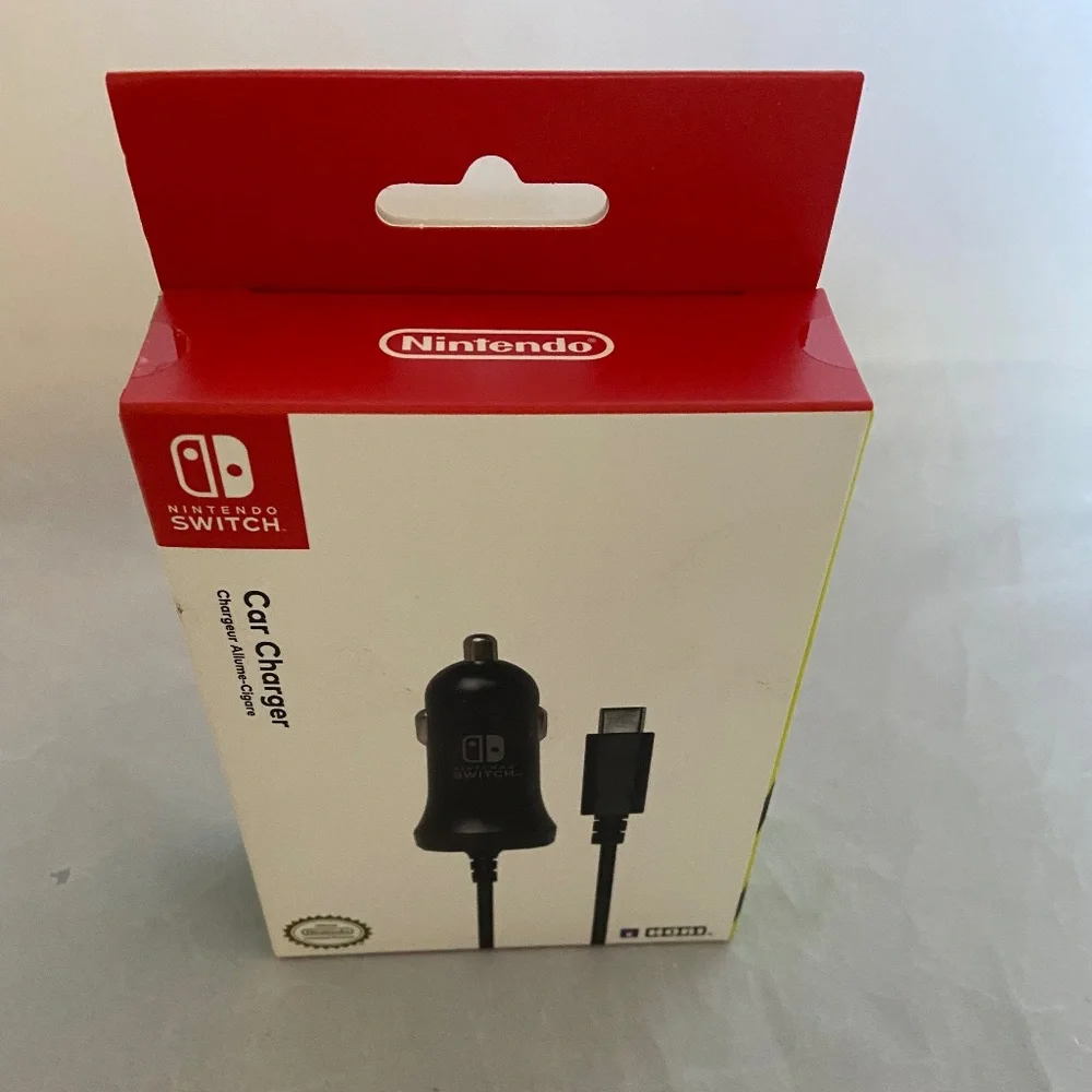 Hori - Nintendo Switch, 5-Volt High-Speed, Video Game Car Charger New In Box
